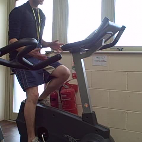 Stationary Bike Demonstration