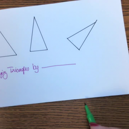Course 1 - Lesson 93 - Classifying Triangles