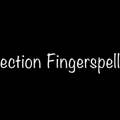 Direction fingerspelling 