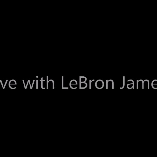 Interview with LeBron James