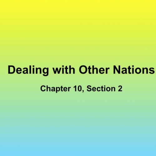 Lecture Notes Chapter 10 Section 2