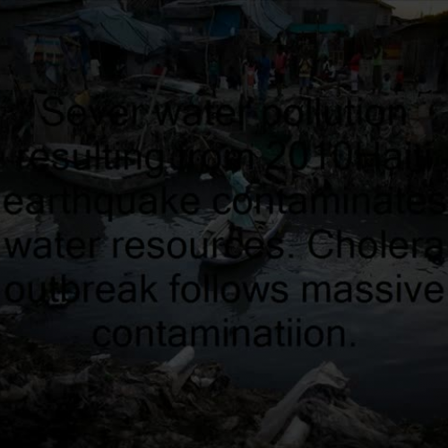 Haiti Cholera Epidemic