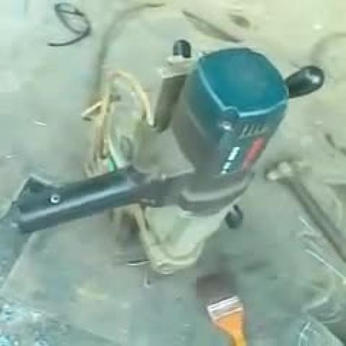 Moveable Drill Machine and It's Working Process