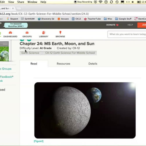 24.1 CK12 Earth Science for Middle School - Planet Earth