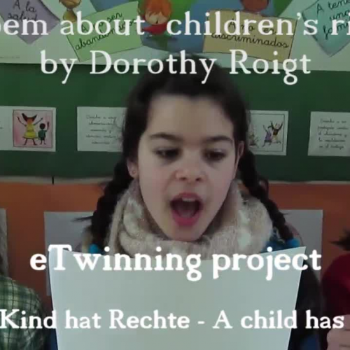 A poem about children's rights by Dorothy Roigt