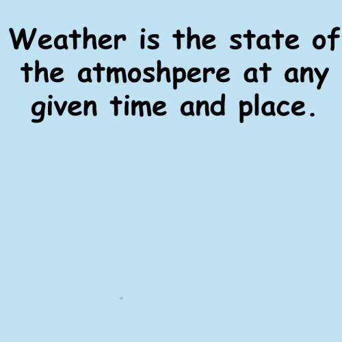 Atmosphere Basics