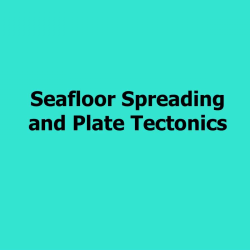 Seafloor spreading notes
