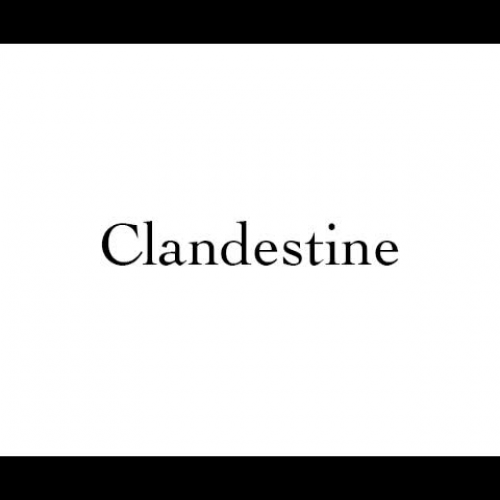 clandestine