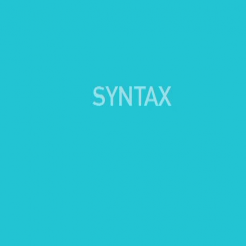 sytax