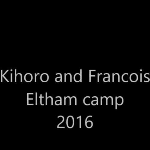 Kihoro and Francois Camp video 2016