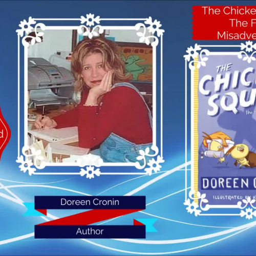 Bluebonnet Award nominee Doreen Cronin author interview.