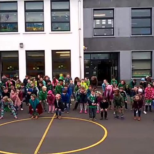 An Haka Gaelach - Scoil Bhríde, Seachtain Na Gaeilge 2016