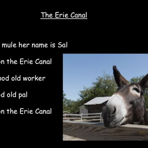 The Erie Canal Sing-Along