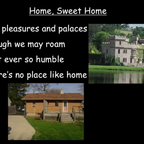 Home Sweet Home Sing-Along