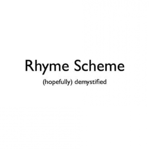  How to find a Rhyme Scheme