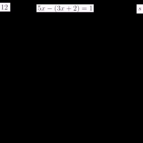  Example: two-step equations | Linear equations | Algebra I | Khan Academy