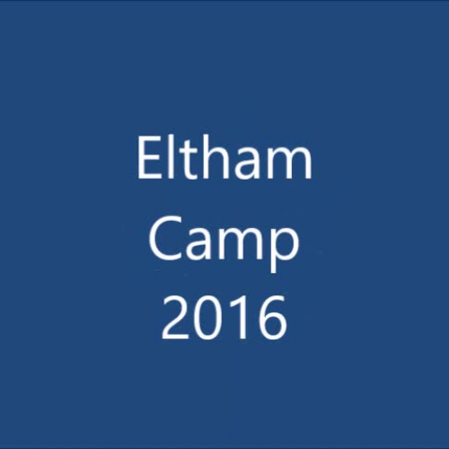 Lucas and Harry a camp video Eltham 2016