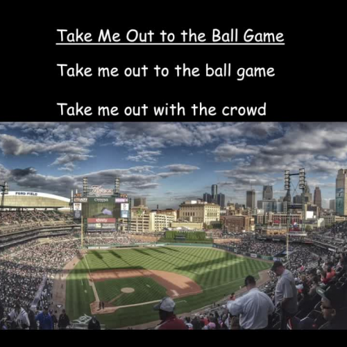 Take Me Out to the Ball Game Sing-Along