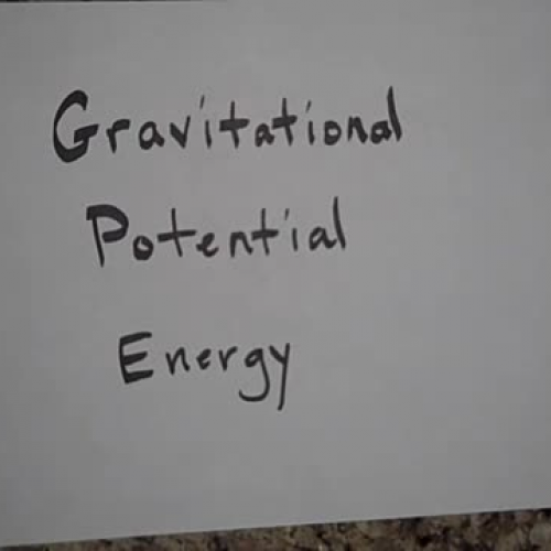  Gravitational Potential Energy