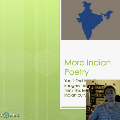 More Indian poetry
