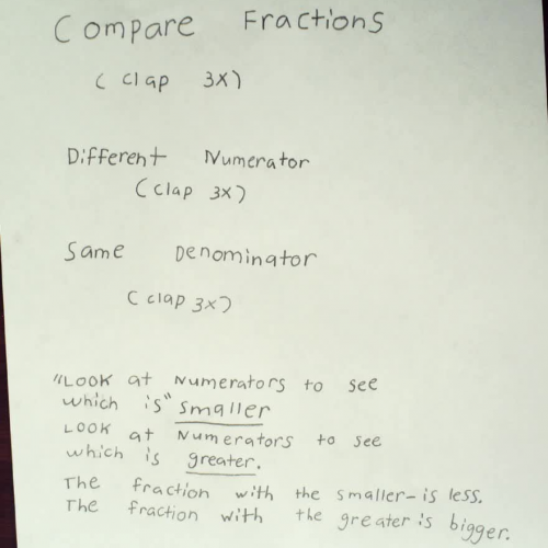 Comparing Fractions part 1  Grade 3 (song) 