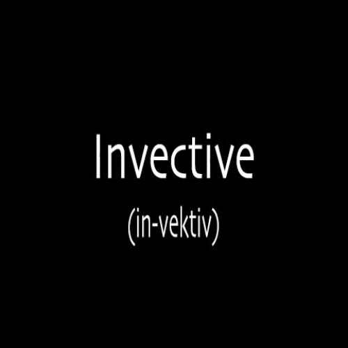 Invective- Animation Project