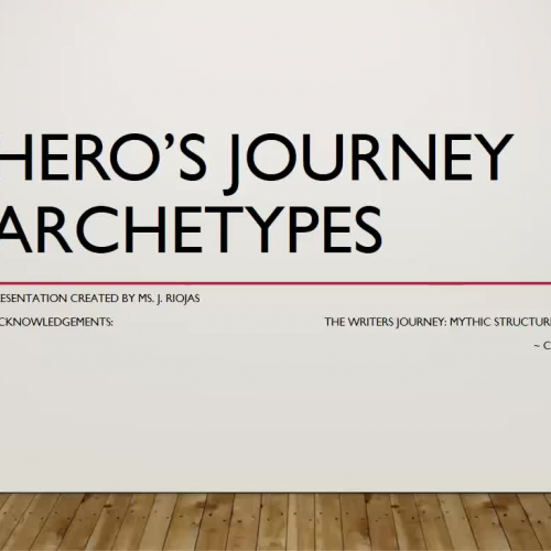 Hero's Journey Archetypes