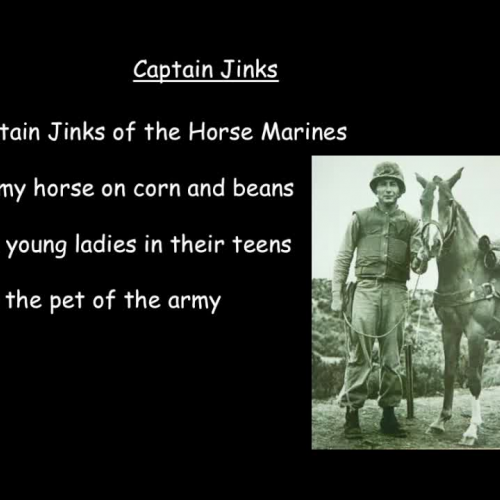 Captain Jinks Sing-Along