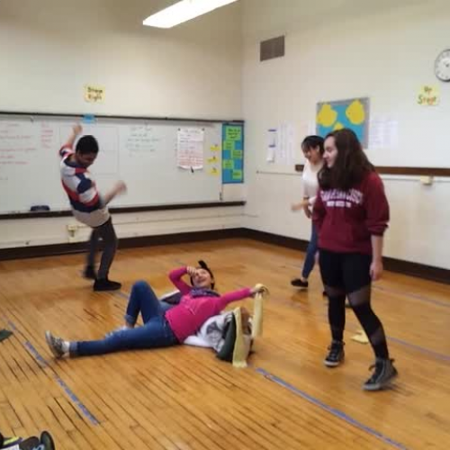 7th grade, Broadway dance, dance class, IAMS