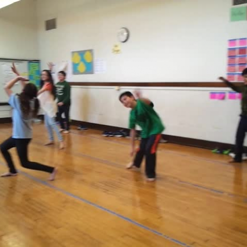 5th grade, contemporary dance, dance class, IAMS