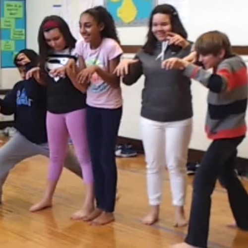 5th grade, contemporary dance, dance class, IAMS