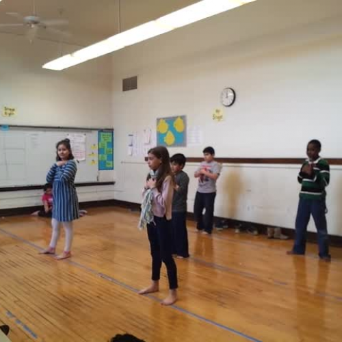 5th grade, contemporary dance, dance class, IAMS