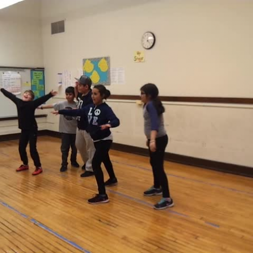 5th grade, contemporary dance, dance class, IAMS