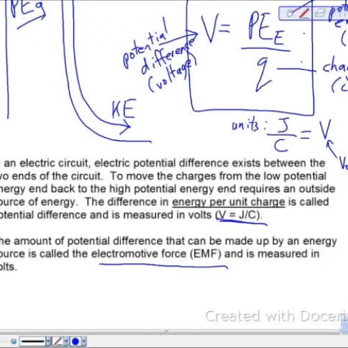 Electric Potential Lesson