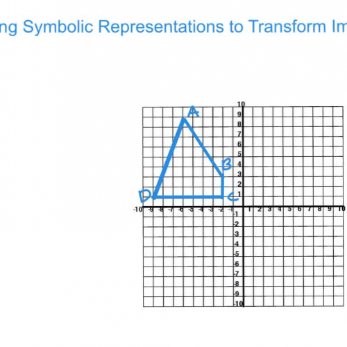 Using Symbolic Representations to Transform an Image