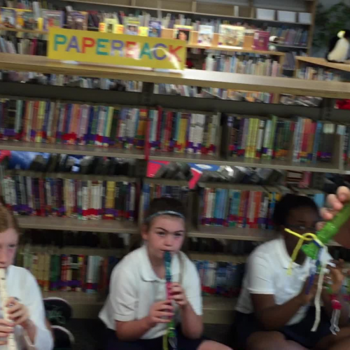 15-16 Ms. Miller's (Ms. Hubner) 4th grade class Recorder Improvisation