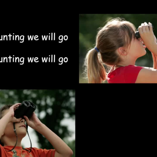 A Hunting We Will Go Sing- Along