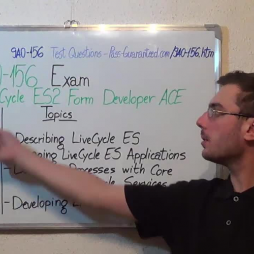 9A0-156 – Adobe LiveCycle ES2 Test Form Questions