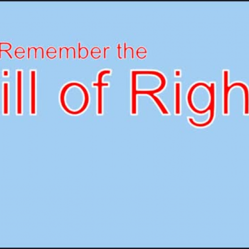  How to Remember The Bill of Rights