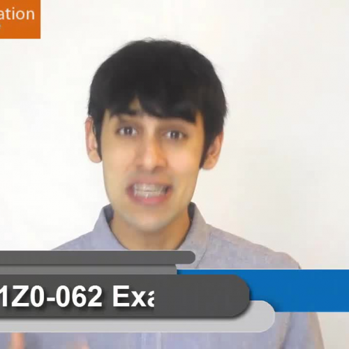 1Z0-062	Oracle Database 12c: Installation and Administration Exam