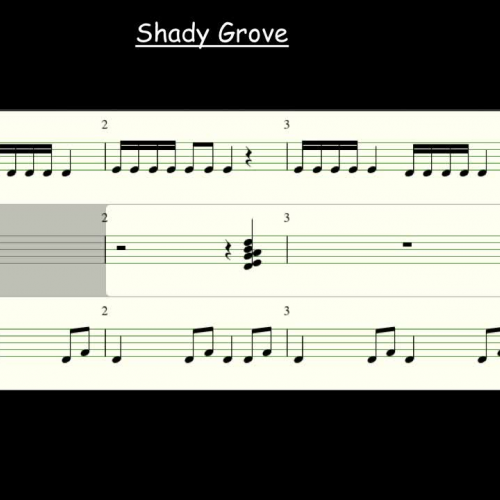Shady Grove Sing-Along