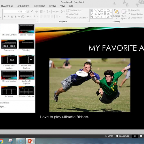 How to Create Your "A Few of My Favorite Things" PowerPoint Presentation