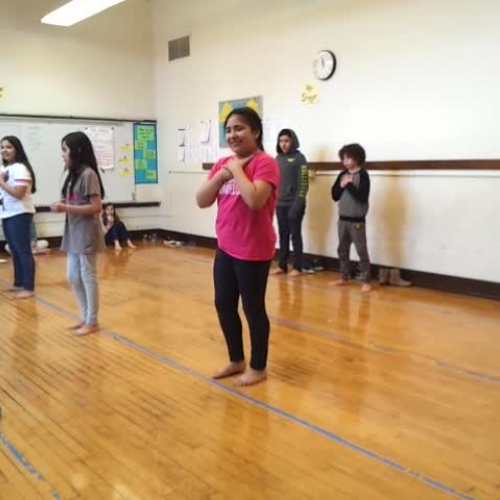 5th grade, contemporary dance, dance class, IAMS