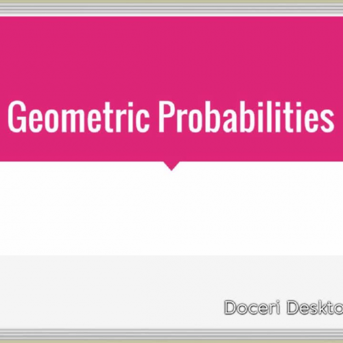 Geometric Probabilities