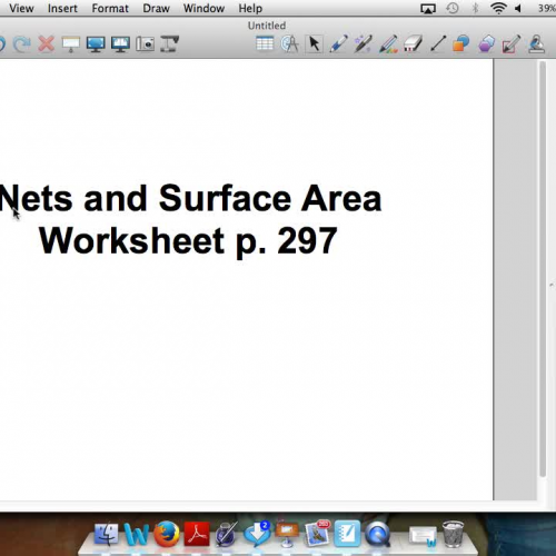 Nets and Surface area