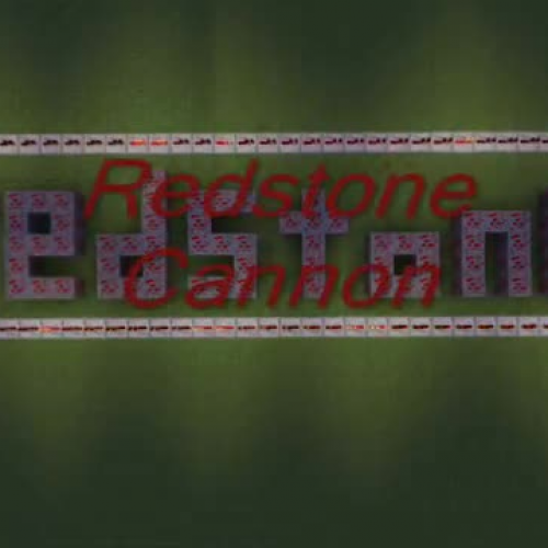 Redstone Cannon Tutorial