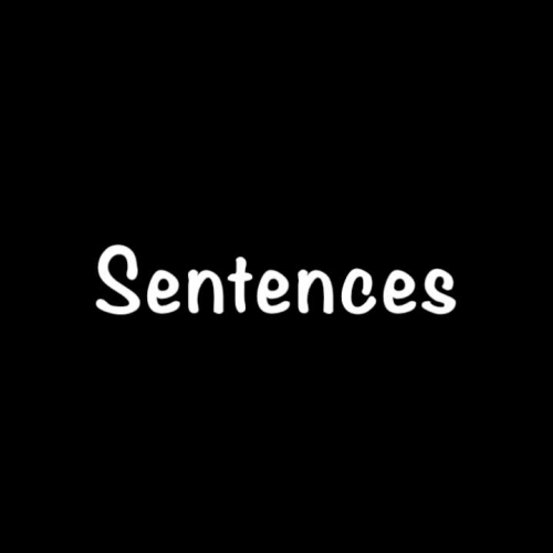 Money Sentences