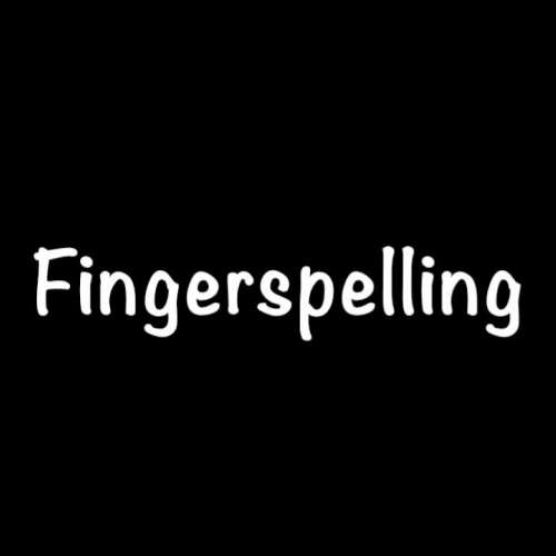 Money Fingerspelling 