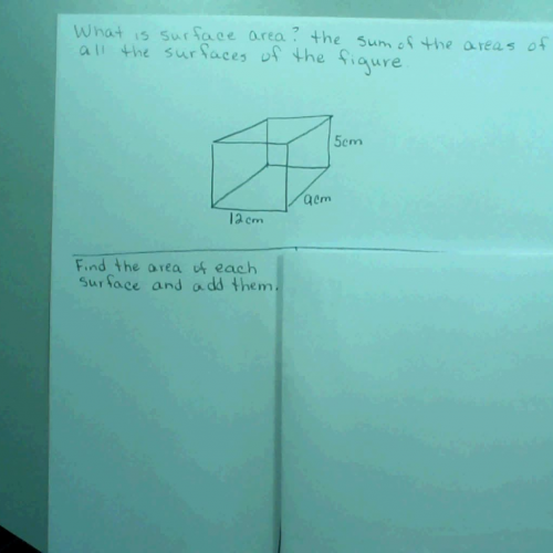 Sanders - Surface Area