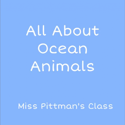 All About Ocean Animals